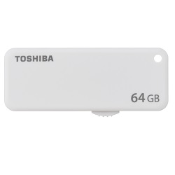 Obrzok 64 GB .   USB k . TOSHIBA - TransMemory biely - THN-U203W0640E4