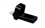 Obrzok produktu ADATA i-Memory Flash Drive AI920,  64GB,  Lightning  /  USB 3.1 Gen1,  ierna