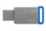 Obrzok produktu Kingston 64GB USB 3.0 DataTraveler 50 (Metal / Blue)