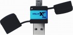 Obrázok produktu Patriot Stellar XT, USB kľúč 64GB, USB 3.0, čierno-modrý, OTG