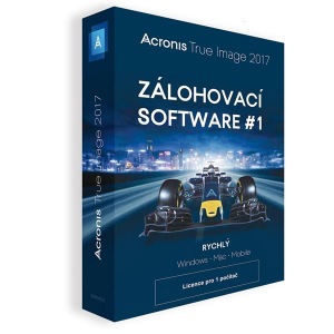 Obrzok BOX Acronis True Image 2018 - 3 Computers - TI3OB2CZS