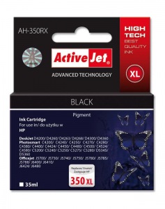 Obrzok Ink ActiveJet AH-350RX | black | 35 ml | HP HP 350XL CB336EE - EXPACJAHP0114