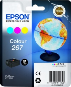 Obrzok Epson atrament WF-100W colour - C13T26704010