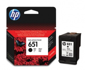 Obrzok HP 651 ern ink kazeta - C2P10AE
