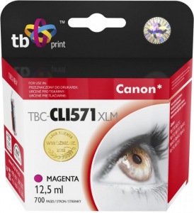 Obrzok Ink. kazeta TB kompat. s Canon CLI-571XL MA Magnet - TBC-CLI571XLM