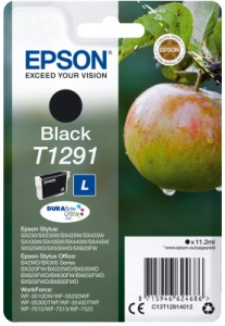 Obrzok Epson Singlepack Black T1291 DURABrite Ultra Ink - C13T12914012
