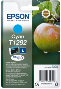 Obrzok Epson Singlepack Cyan T1292 DURABrite Ultra Ink - C13T12924012