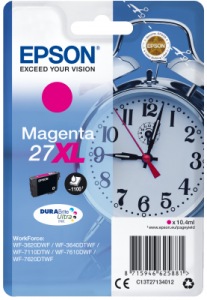 Obrzok Epson Singlepack Magenta 27XL DURABrite Ultra Ink - C13T27134012