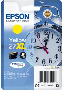 Obrzok Epson Singlepack Yellow 27XL DURABrite Ultra Ink - C13T27144012