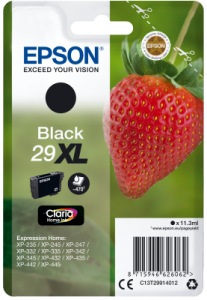 Obrzok Epson Singlepack Black 29XL Claria Home Ink - C13T29914012