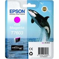 Obrzok Epson T7603 Ink Cartridge Vivid Magenta - C13T76034010