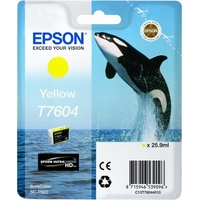 Obrzok Epson T7604 Ink Cartridge Yellow - C13T76044010
