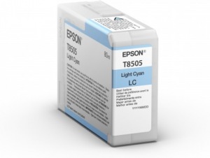 Obrzok Epson Singlepack Photo Light Cyan T850500 UltraChrome HD ink 80ml - C13T850500