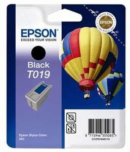 Obrzok Epson T019, ierna  - C13T01940110