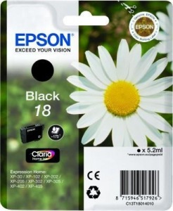 Obrzok Epson T1801 Claria ierna  - C13T18014010