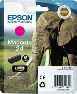 Obrzok Epson 24, T2423, magenta  - C13T24234010