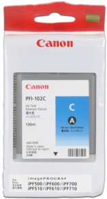 Obrzok Canon PFI102C - CF0896B001AA