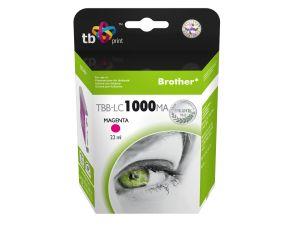 Obrzok TB, magenta, pre Brother LC 1100 M - TBB-LC1100MA