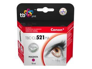Obrzok TB, magenta, komp. s Canon CLI-521M - TBC-CLI521MA