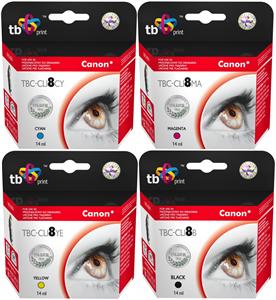 Obrzok TB, multipack, komp. s Canon CLI-8, pre Canon PIXMA - at48332002550x