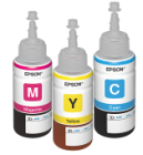 Obrzok produktu Epson atrament L100 / L200 / L300 / L400 / L500 / L600 / L1300 / L1455 Yellow ink containe