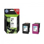 Obrzok produktu HP N9J72AE HP 301 Ink Cartridge Combo 2-Pack  / nhrada J3M81AE / 