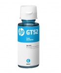 Obrzok produktu HP originl ink bottle M0H54AE,  No.GT52,  cyan,  8000str.,  70ml,  HP DeskJet GT serie