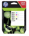 Obrzok produktu HP 364 XL - Combo pack C / M / Y / K,  N9J74AE