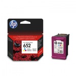 Obrzok produktu HP 652 3barevn ink kazeta,  F6V24AE