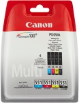 Obrzok produktu Canon pack CLI-521 C / M / Y / B + 50x  PP-201