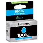 Obrzok produktu Lexmark no. 100 XL, modrozelen / cyan, pre sriu S / Pro
