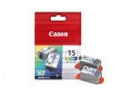 Obrzok produktu Canon BCI-15B, ierna, 2ks - Twin - Pack, pre iP90, iP90v, i80, i70