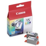 Obrázok produktu Canon BCI-15, 3-farebná, 2 kusy