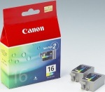 Obrzok produktu Canon BCI-16, 3-farebn, 2 kusy, pre DS700 / iP90