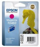 Obrázok produktu Epson T0483, fialová / magenta, pre RX500 / RX600 / R300 / R200