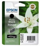 Obrzok produktu Epson UltraChrome T0591, foto ierna / photo black, pre Stylus Photo R2400