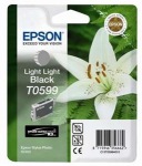Obrzok produktu Epson UltraCHROME T0599, pre Stylus Photo R2400, ierna / light black