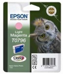 Obrzok produktu Epson CLARIA T0796, pre SP 1400, fialov / light magenta