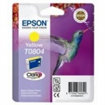 Obrzok produktu Epson CLARIA T0804, pre SP R265 / R285 / R360 / RX560 / RX585, lt / yellow