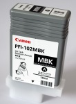 Obrázok produktu Canon PFI102MB, matte čierna, pre iPF500 / 600 / 700