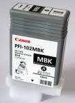 Obrzok produktu Canon PFI102MB, matte ierna, pre iPF500 / 600 / 700