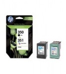 Obrzok produktu HP SD412EE / no. 350 + 351, ierna / black + 3-farebn / colour