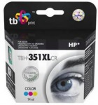 Obrzok produktu TB kompatibil s HP TBH-351XLCR/CB338EE, color, 14ml, bez CHIP