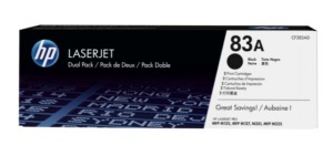 Obrzok HP 83A 2-pack Black Original LaserJet Toner Cartridge (CF283AD) - CF283AD