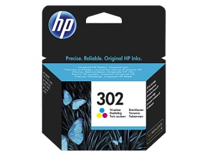 Obrzok HP 302 Tri-color Ink Cartridge - F6U65AE