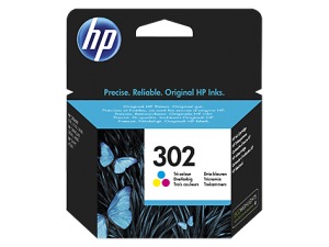 Obrzok HP 302 Tri-color Ink Cartridge - F6U65AE