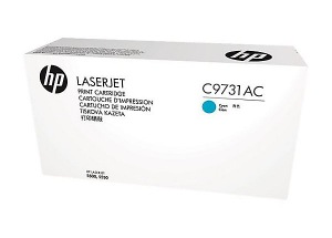 Obrzok HP 645A - azurov Contract Toner - C9731AC