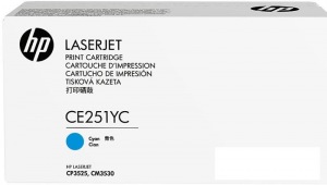Obrzok HP 504Y - azurov  Contract Toner - CE251YC