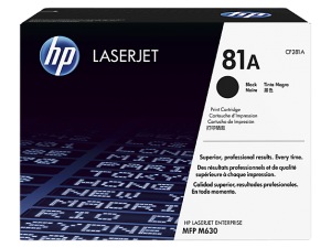 Obrzok HP 81A tiskov kazeta ern - CF281A