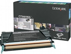 Obrzok Lexmark toner C734A1KG - C734A1KG